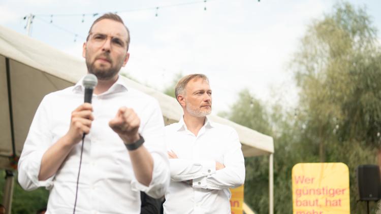 Zyon Braund und Christian Lindner