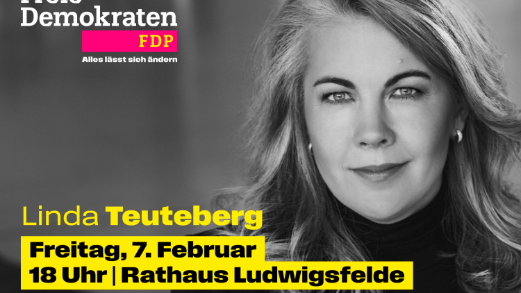 Linda Teuteberg in Ludwigsfelde
